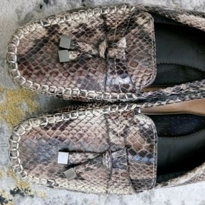 Alligator Print Loafers